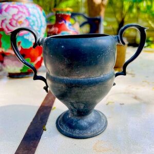 Paul Revere Genuine Pewter Handled trophy cup